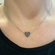 Load image into Gallery viewer, Black Heart Choker