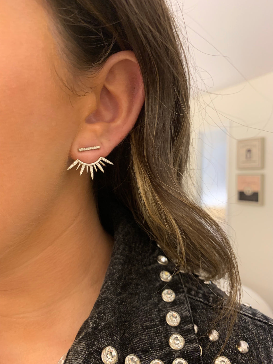 Awesome 925 Sterling Silver Ear Jackets