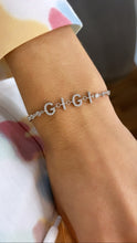 Load image into Gallery viewer, Bezel Set Name Bracelet