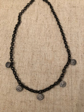 Load image into Gallery viewer, CZ pave disc adjustable choker