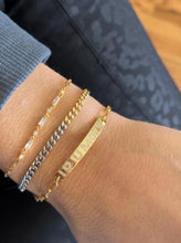 Load image into Gallery viewer, Two Tone Cuban Link Bracelet
