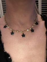 Load image into Gallery viewer, Bezel Star Choker Necklace