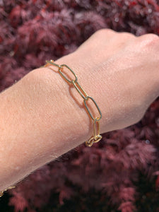 Oval Link Bracelet