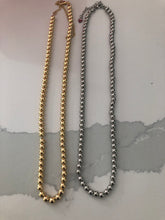 Load image into Gallery viewer, Beaded Ball Necklace