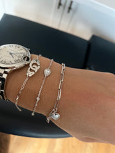Load image into Gallery viewer, Pear Shaped Bezel Bracelet