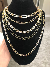 Load image into Gallery viewer, Oval Link necklace